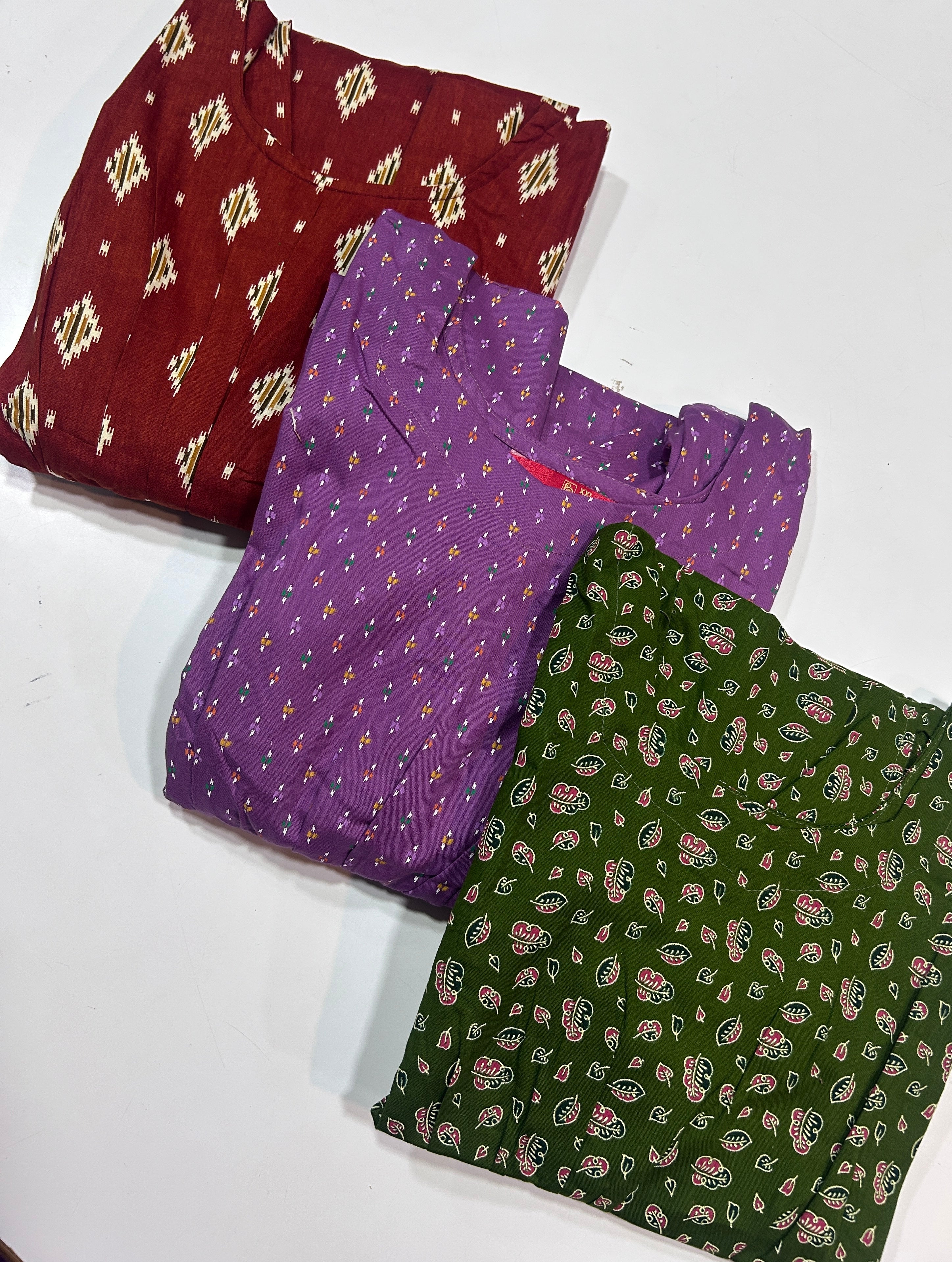 NIGHTY-(frok) SET OF 3nighties
